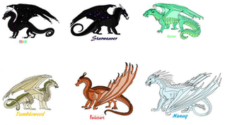 My Wings Of Fire Dragonets Destiny Team By Monkey610 On