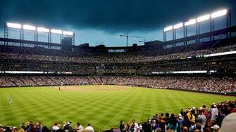 Coors Field Colorado Rockies Mlb Wallpaper