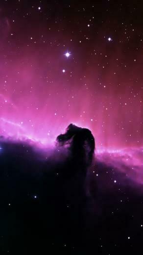 Purple Space Landscape Wallpaper For Nokia Xpressmusic