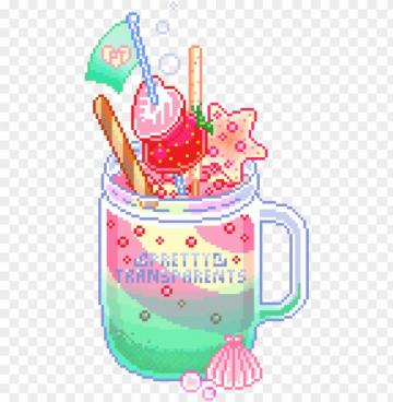 Food Clipart Transparent Png Pixel Art Pastel