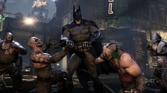 Batman Arkham Wallpaper City