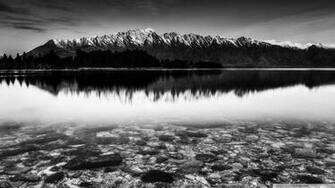 Wallpaper Mountain Ridge Monochrome 1080p HD Upload At