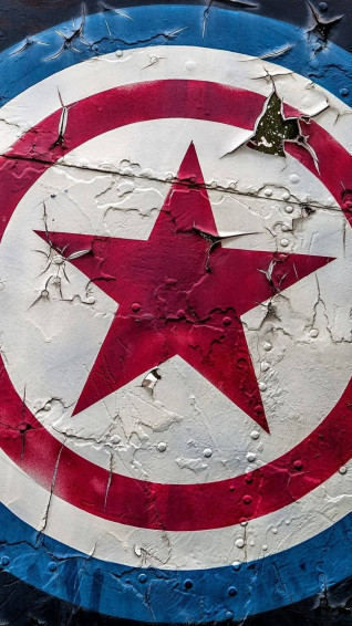 Captain America Shield iPhone Wallpaper