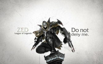 League Of Legends Wallpaper Zed By Desess