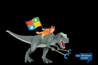 Windows Ninjacat Meme With New Microsoft Desktop Wallpaper Cio