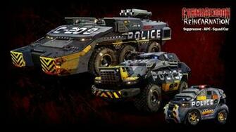 Carmageddon Reincarnation Game Police G Wallpaper