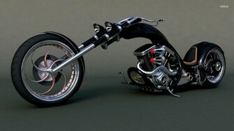 Chopper Bike Tuning Motorbike Motorcycle Hot Rod Rods Custom Wallpaper