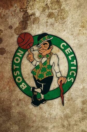 Boston Celtics Grunge iPhone Wallpaper
