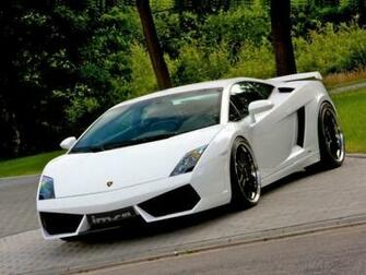 White Lamborghini Gallardo Wallpaper