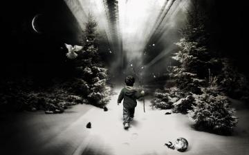 Wallpaper Px Child Winter