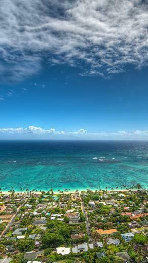 Beach Kailua iPhone 5s Wallpaper iPad
