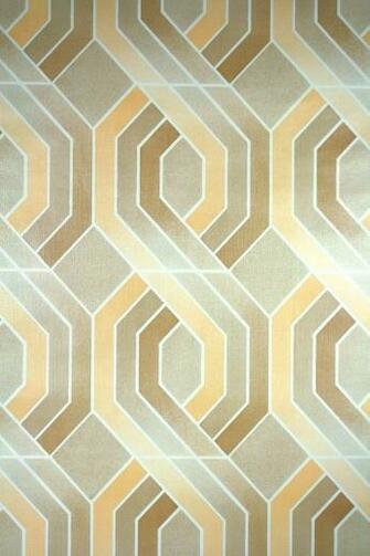 Vintage Geometric Retro Wallpaper