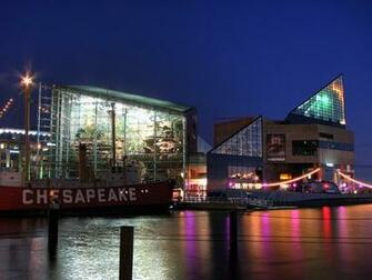 Baltimore Maryland S Inner Harbor National Aquarium And Chesapeake