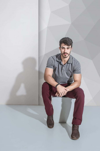 Male Model Abstract Gray Wall M7488bmjpcv3mtix Wallpaper