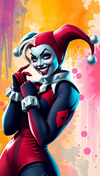 Harley Quinn Phone Wallpaper