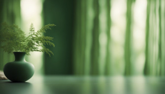 Green Minimalist Aesthetic Wallpaper