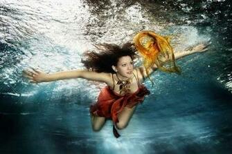 Swimming Girl HD Wallpaper Stylish