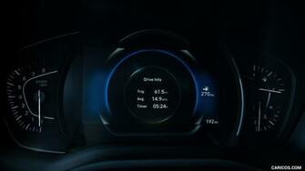 Hyundai Santa Fe Digital Instrument Cluster HD Wallpaper