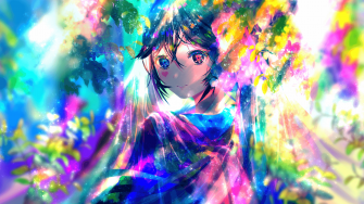 Colorful Anime Wallpaper