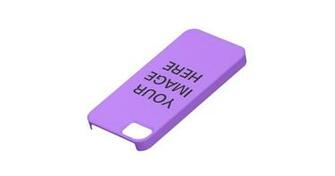 Create Your Own Custom Template Purple Background iPhone Covers