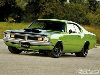 Dodge Demon Hot Rod Muscle Cars Classic Wallpaper