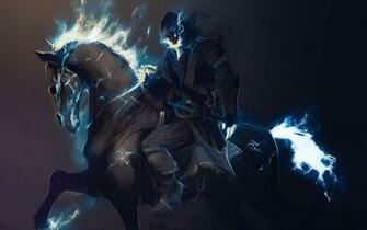 Fire Horse Digital Painting Wallpaper Digitalart Io