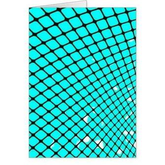 Aqua Diamond Shaped Digital Wallpaper Pattern