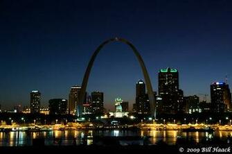 Gateway Arch Night Time Wallpaper World Beauty