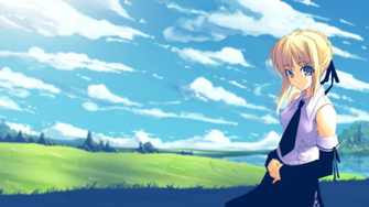 Saber Casual Fate Zero Wallpaper 1080p By Howsmyclutch On