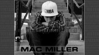Mac Miller Cartoon Wallpaper