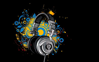 Headphones Wallpaper Wallpoper