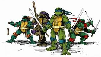 Classic Teenage Mutant Ninja Turtles Wallpaper