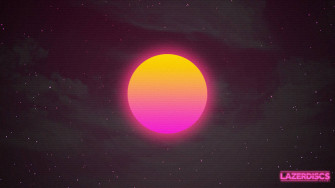 A Full Moon Night In Retro Land Wallpaper