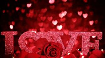 Red Love Valentine Day Wallpaper HD High Definition
