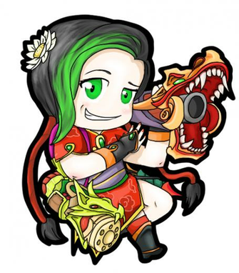 Firecracker Jinx Chibi Commission By I See No Bottle