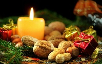 Christmas Candle Wallpaper