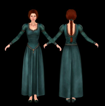 Shrek Princess Fiona Human Xps W I P By Konradm96