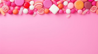 Pink Candy Wallpaper