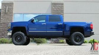 Lifted Chevy Silverado Camo Pink Trucks