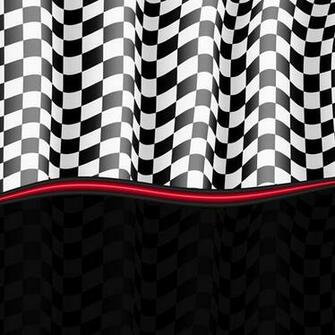 Black And White Checkered Background Vector