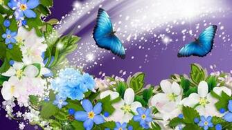 Summer Flowers Wallpaper HD Base