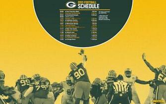 Green Bay Packers Schedule Wallpaper
