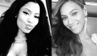 Wallpaper Nicki Minaj Vs Beyonce