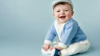 Cute Smile Model Baby X Close