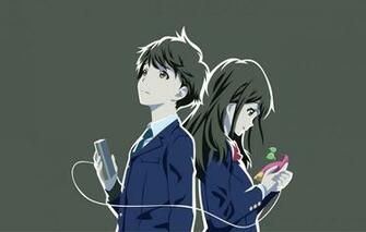 Wallpaper Girl Background Guy Tsuki Ga Kirei Image For Desktop