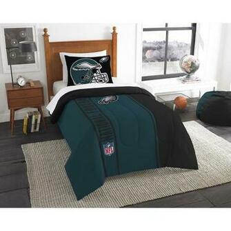 Philadelphia Eagles Twin Comforter And Sham