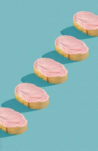 Cream Cheese Spreads By Paperclip Image Stocksy United