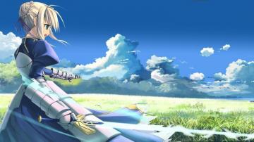 Saber Fatestay Night Wallpaper For