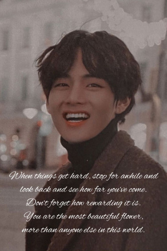 Kim Taehyung S Quote Bts Quotes V
