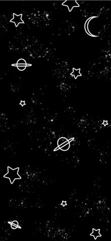 Wallpaper Hitam Luar Angkasa Space iPhone Outer